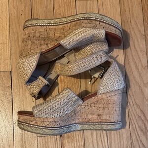 Dolce Vita Tan Wedge Sandals